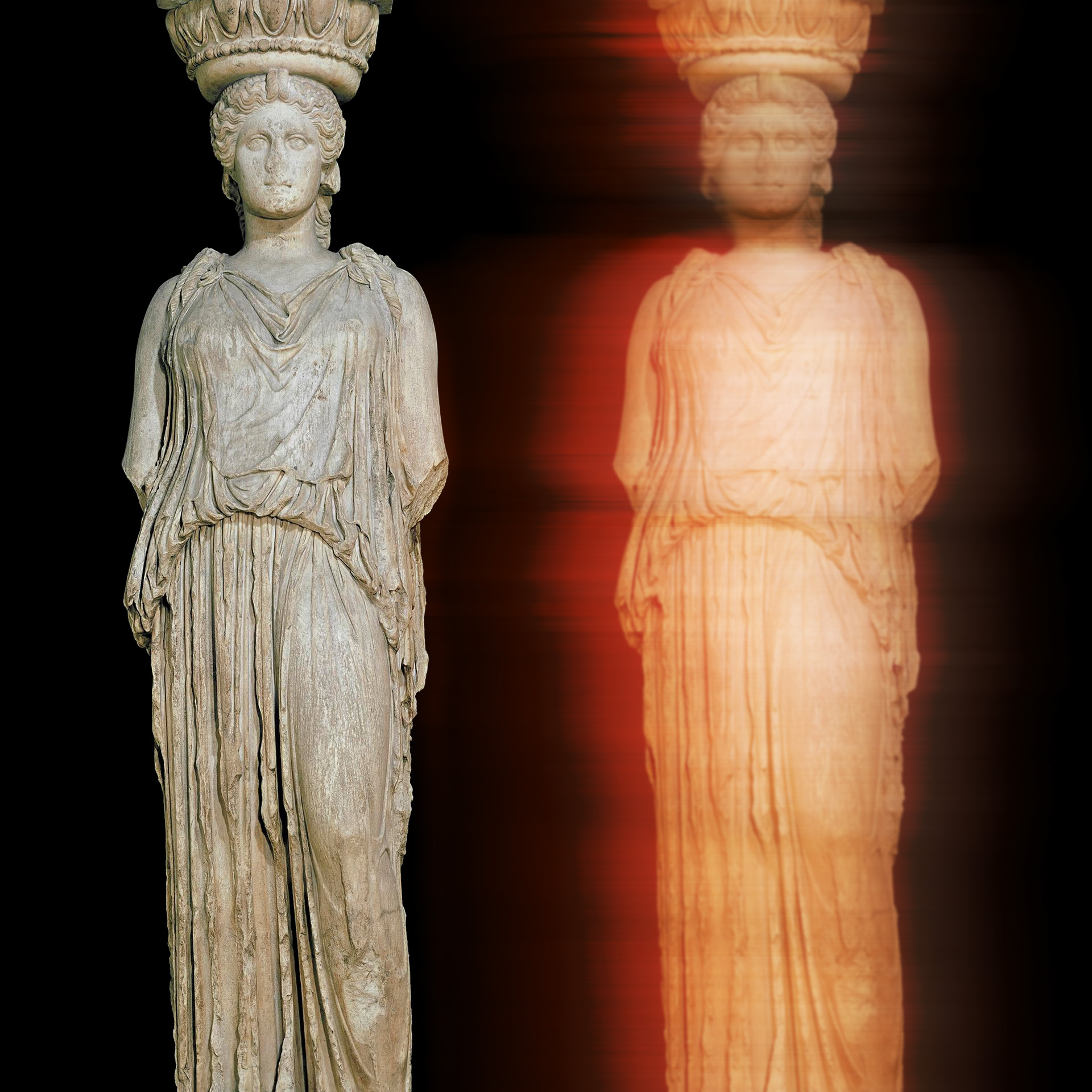 Caryatid, British Museum